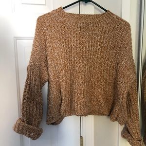 Cropped sweater